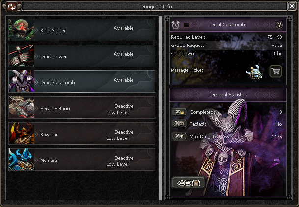 In-game preview